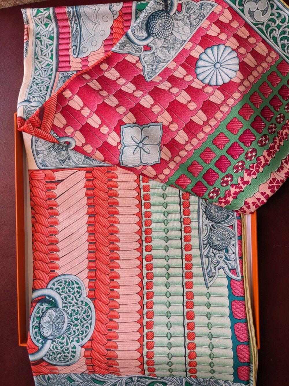 Hermes Silk Scarf - Parures de Samouraïs - NWT